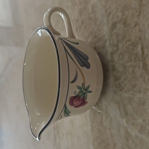 Lenox Poppies On Blue Creamer NWOT!